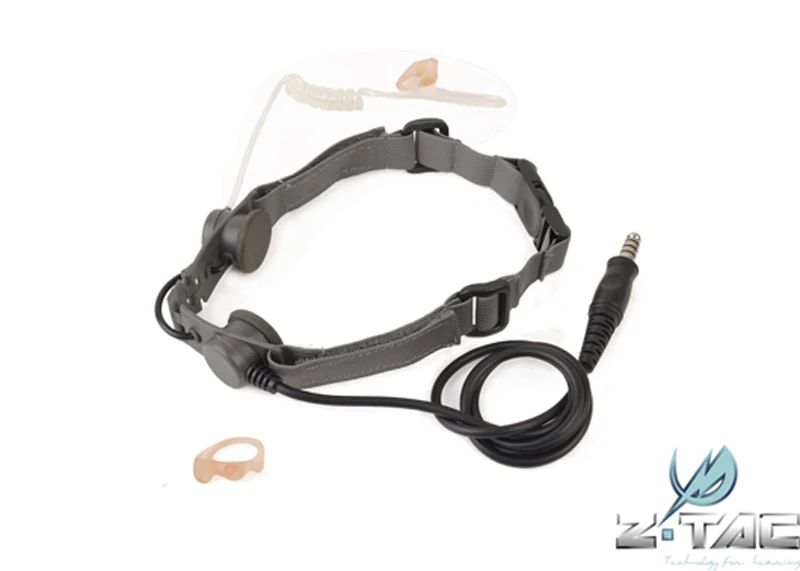 Z-TAC Softair страйкбол элемент Z-Tactical Peltor ipsc Arsoft тактическая гарнитура горло микрофон наушники для охоты