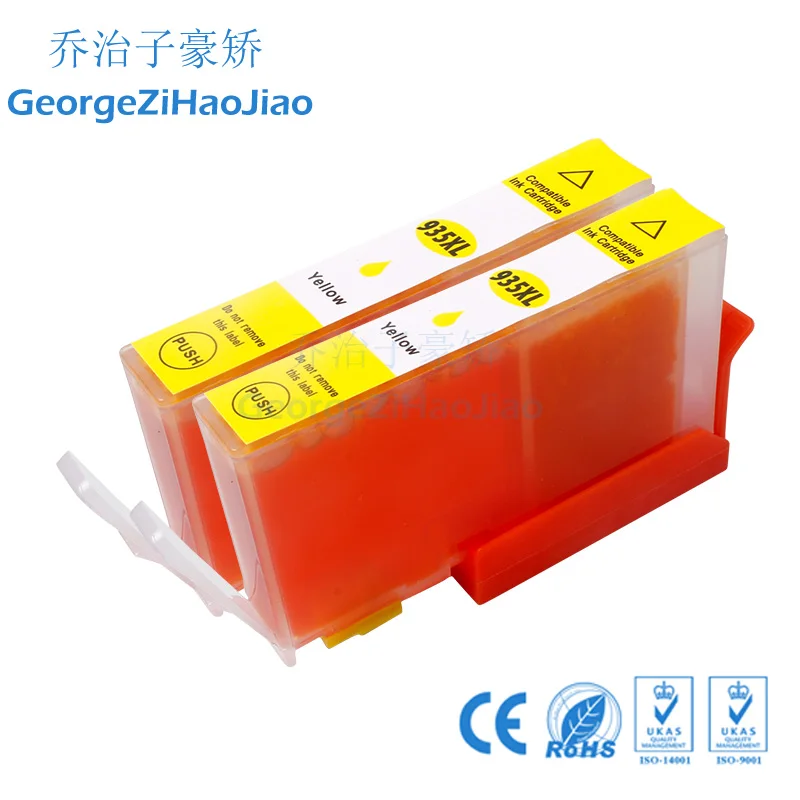 2 шт. 935 934XL чернильный картридж compatiblefor для HP934 HP935 Officejet pro 6230 6830 6835 6812 6815 6820 принтер