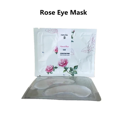 Rose 1 bag LENI 8 шт./партия патчи для глаз увлажняющие розовые темные круги удаляют мешки для глаз капли лифтинга против морщины вокруг глаз гелиевая маска для глаз - Цвет: Rose 1 bag