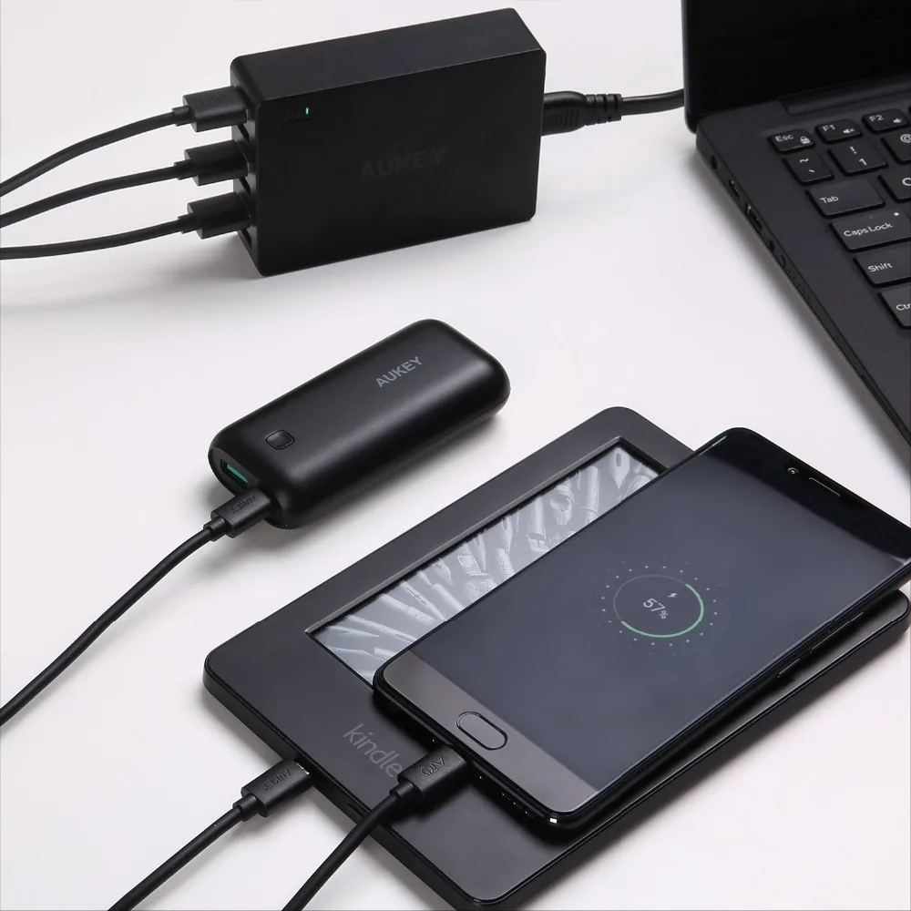 AUKEY Micro USB Cable 3/5 PCS Fast Charger High Speed Android Data for Samsung HTC Motorola Nokia Kindle MP3 Tablet | Мобильные