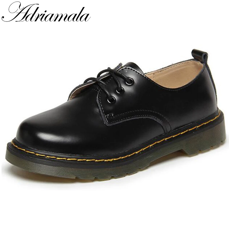 Adriamala/женская кожаная обувь в стиле ретро сезон осень весна модная повседневная