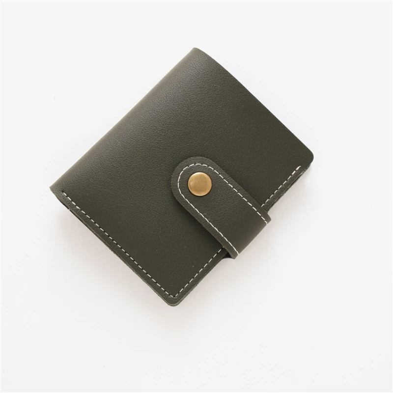 Mini Wallet Women Fashion Purse Female Short Wallets Students Lovely Small for soft Leather card | Багаж и сумки