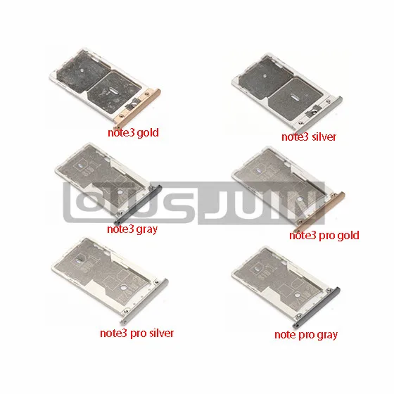 Новинка оригинальный лоток для карт Nano SIM/ Micro SIM держатель SD адаптер Xiaomi Redmi 3S Note 3