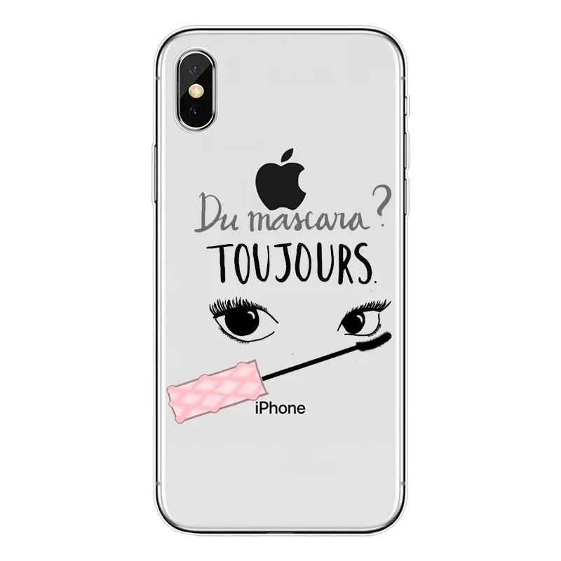 Окрашенный Чехол для мобильного телефона Ca5 iphone 6 6s 6Plus 7 7s 7plus мягкие тонкие из