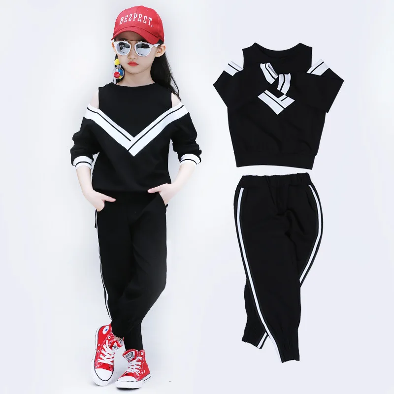 Комплекты одежды для детей спортивная одежда девочек спортивный костюм