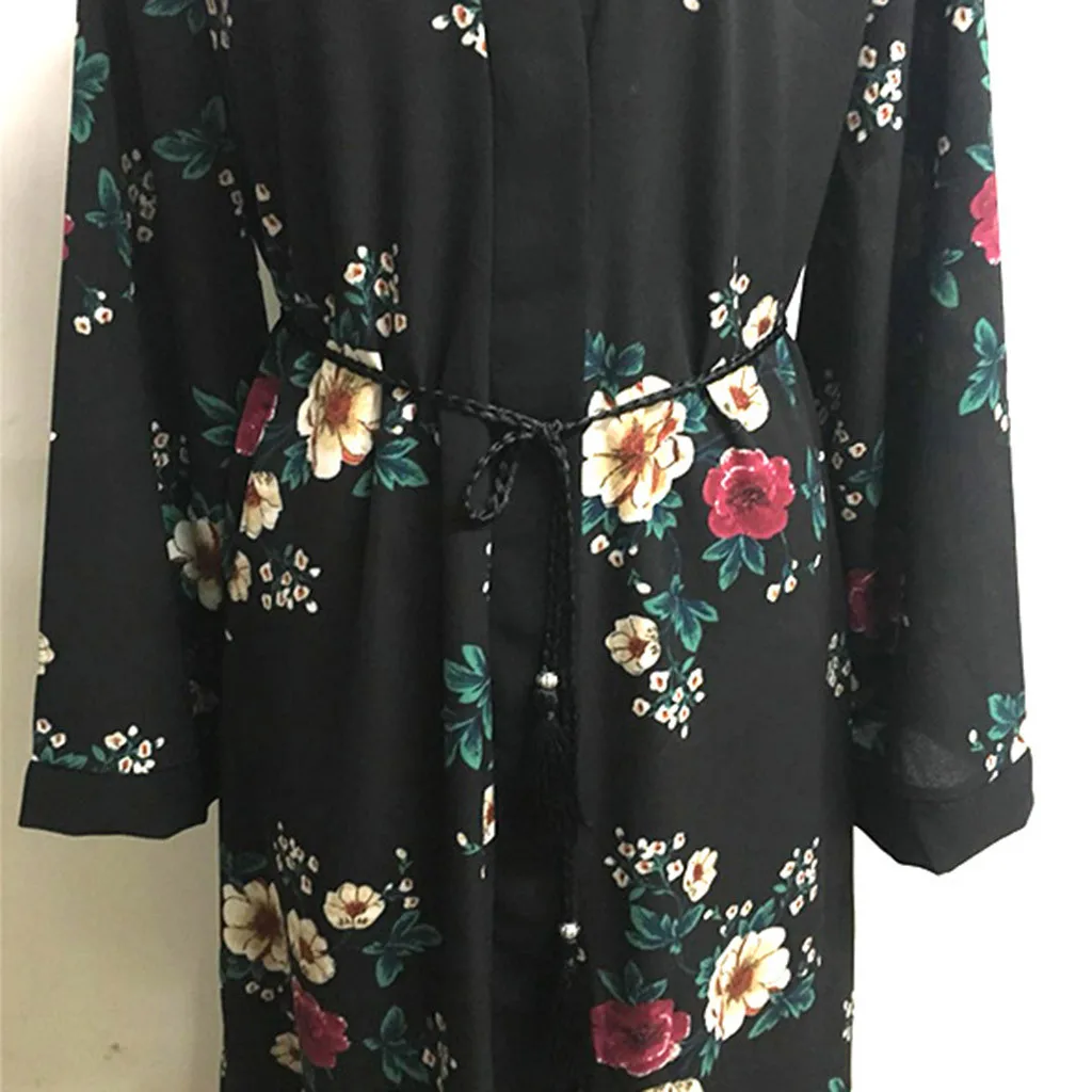 muslim dresses and abaya for women Dubai Style Open Front Kaftan Abaya Muslim Cardigan Maxi Lady Dress 6. 14 | Тематическая одежда