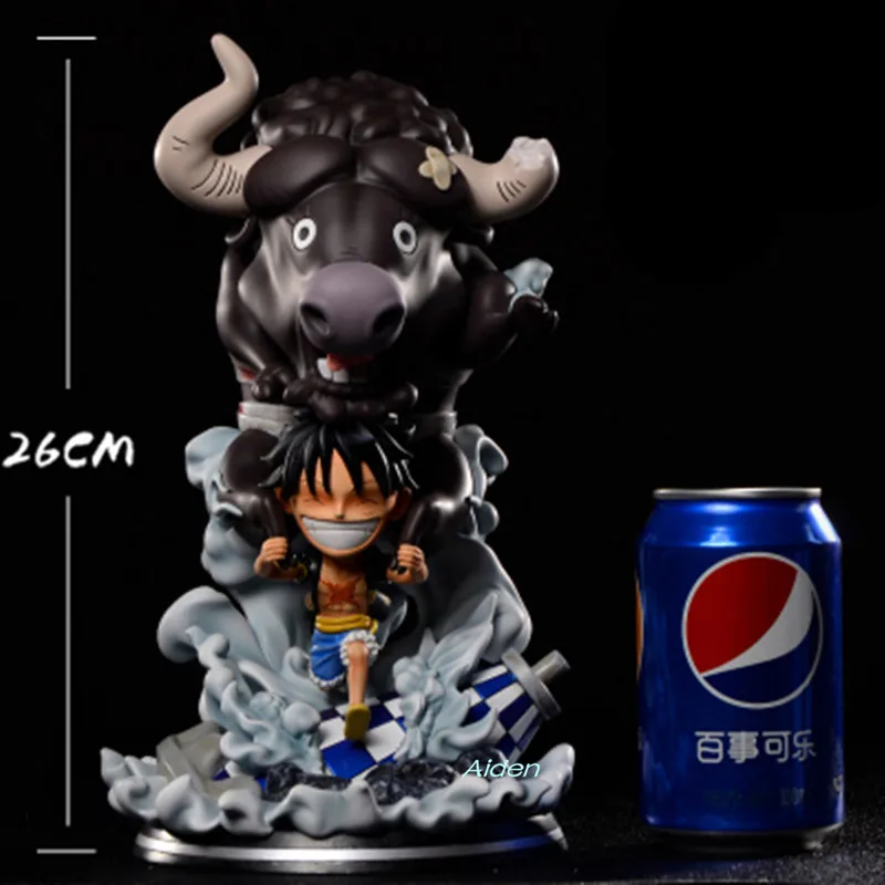 Статуэтка из соломы Пираты обхват груди Обезьяна D 10 дюймов Luffy полный длинный