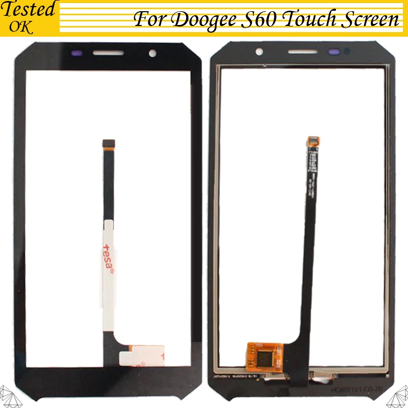 Сменный сенсорный экран Для Doogee S60 100% испытано|Сенсорные панели (тачскрин)| |