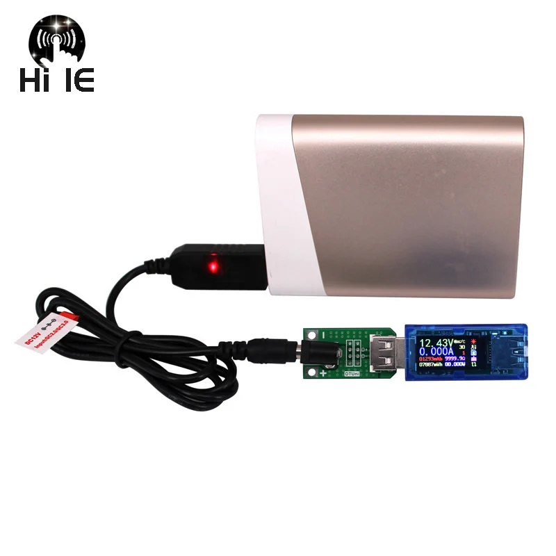 QC2.0 QC3.0 USB повышающий преобразователь постоянного тока DC 5 V 9 V 12 V USB Шаг-Up преобразователь кабель разъема USB мобильного Мощность QC Быстрая зарядка