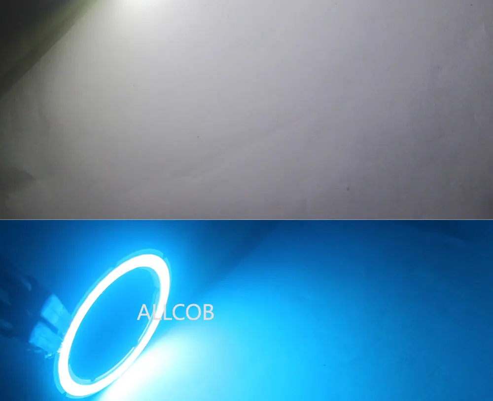 [ALLCOB] 12 В DC кольцевой cob светодиодный источник света 3 Вт 4 Вт 5 Вт 8 Вт 9 Вт 10 Вт 15 Вт угол глаз 30 мм-120 мм белый лед синий cob Чип для DIY