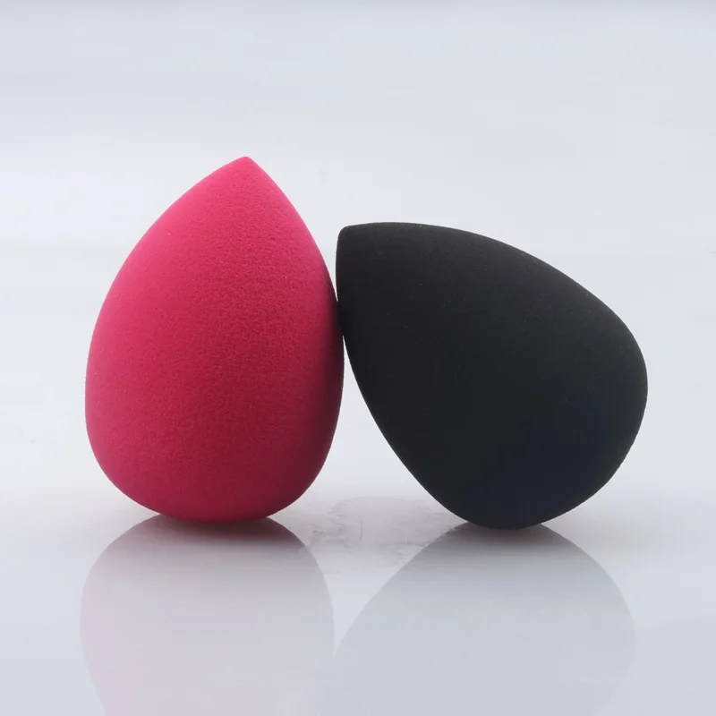 rose black Brainbow 2 шт./лот Founcation макияж Губка Мягкий косметический спонж пудра крем гладкая Макияж Красота Губка макияж аксессуары инструменты - Цвет: rose black