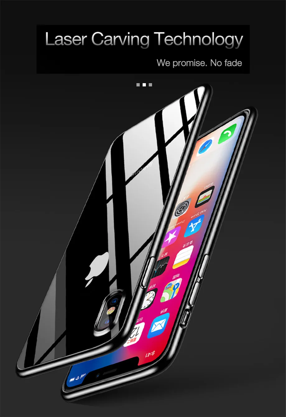 WeiFaJK чехол для телефона для iPhone 8 7 Plus X чехол Роскошный силиконовый прозрачный мягкий TPU чехол для iPhone 6 6s 7 8 XS Max чехол s сумки