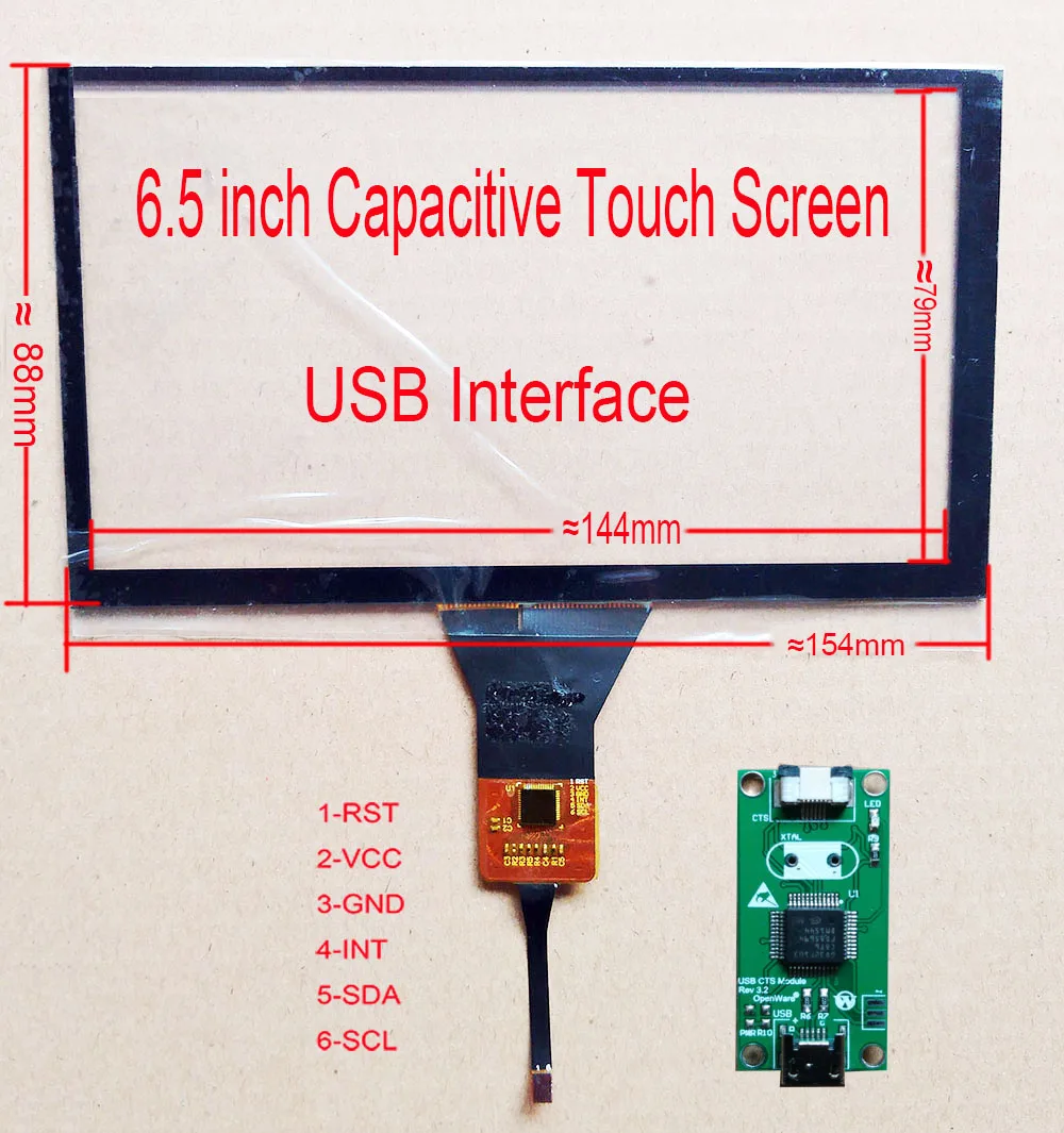 4 3/5/6 2/6 5/7/8/9/10 1 дюймов USB Capaictive Сенсорный экран Поддержка Raspberry Android Linux WIN 7 8 10