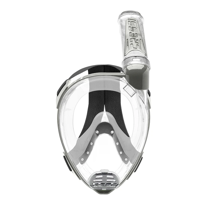 Cressi DUKE Adult Snorkeling Full Face Mask Dry Top Snorkel Wide Clear View Anti-Fog Easy Breathing New 2019 | Спорт и развлечения