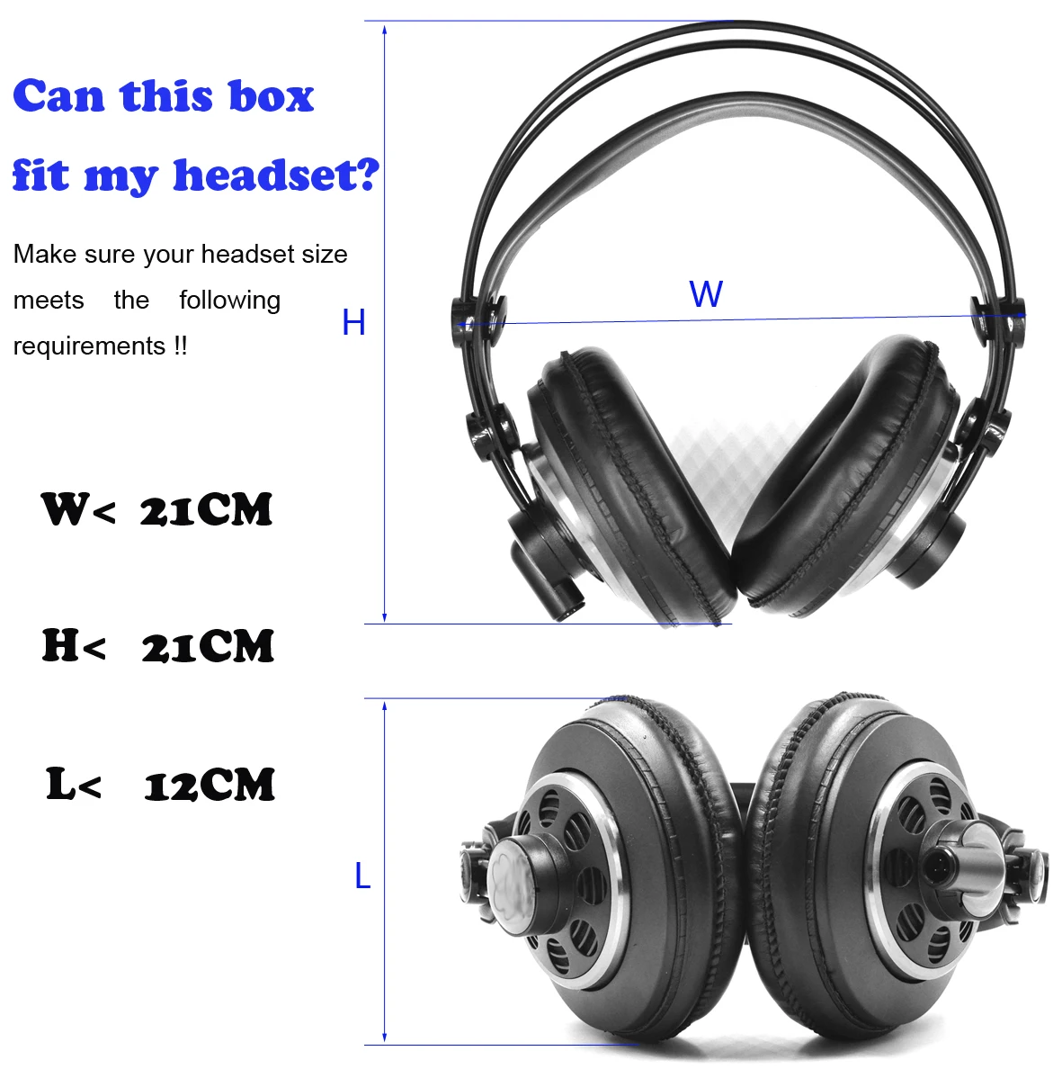 Новый жесткий чехол для хранения сумка Sennheiser HD800 HD700 RS170 RS180 RS220 HD520 HD530 HD550 HD560