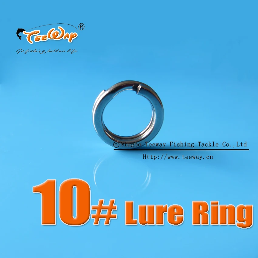 Кольцо-приманка из нержавеющей стали 1 см 200 шт. | Спорт и развлечения