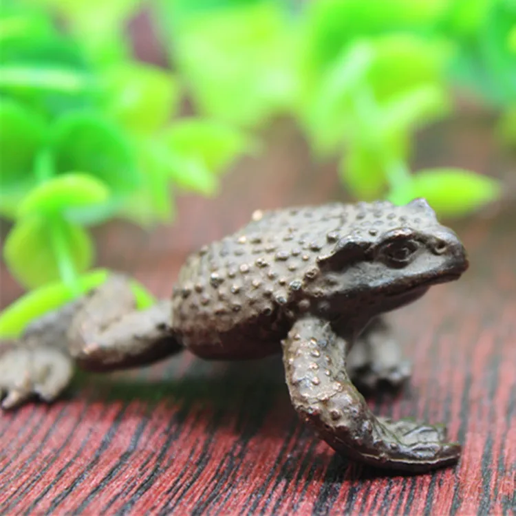 Коллекция редких и выгодных маленьких лягушек чаепития бронзовая посуда для