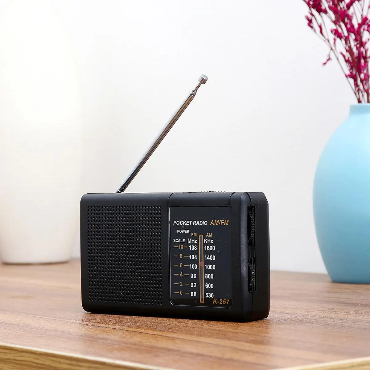 Мини Портативный FM/AM 88-108MHz FM 530-1600KHz беспроводной ретро радио приемник канал динамик стерео мультимедиа музыкальный плеер