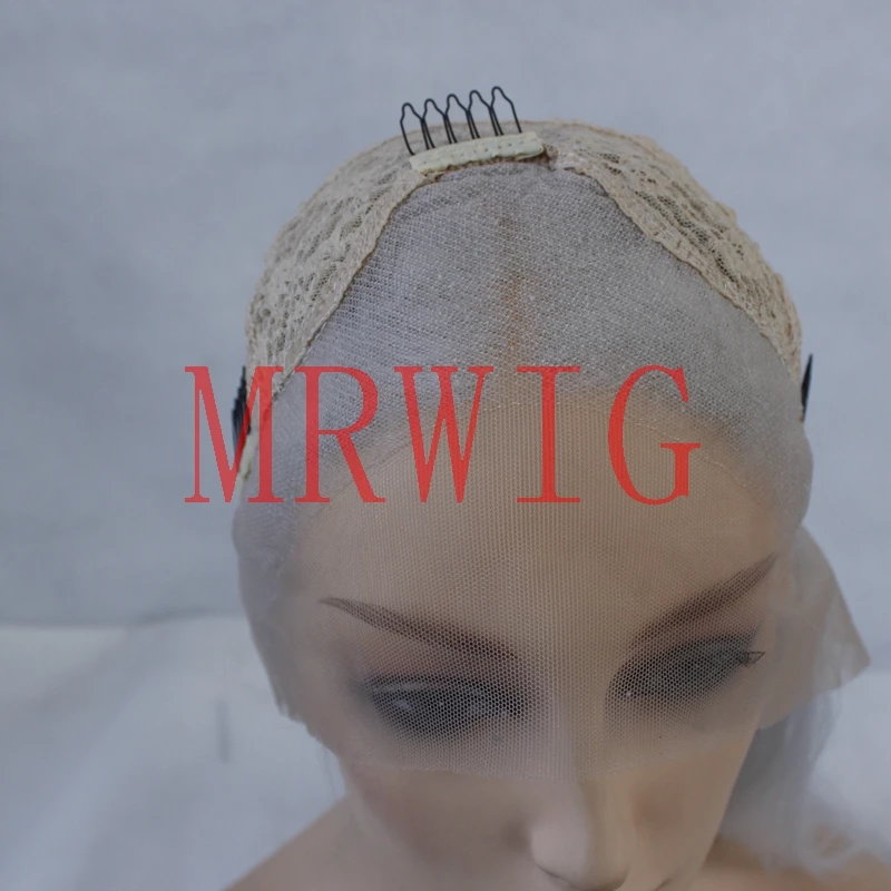 MRWIG белые серые волосы Цвет Средняя часть настоящие волосы 26 дюймов 150% косплей для черных женщин, парики синтетические волосы серый цвет
