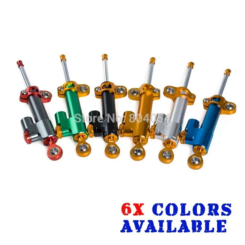 

Universal Motorcycle Steering Damper Stabilizer Linear Reversed Safety Control