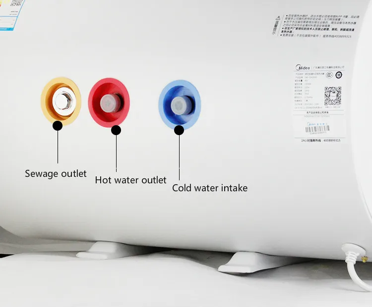 220V 10A 1500w 40L накопительный водонагреватель защита от утечки 301 нагревательная трубка из нержавеющей стали IPX4