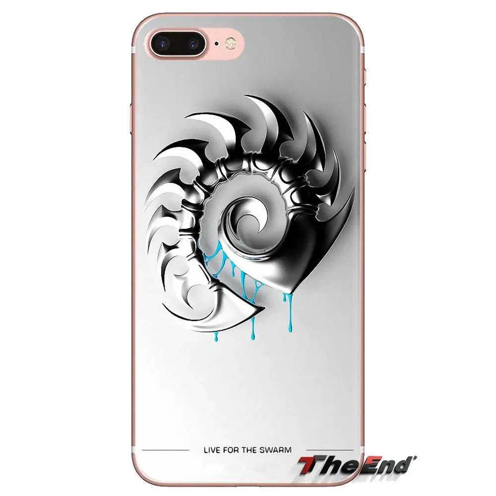 Чехол из ТПУ с логотипом Protoss StarCrafts ArtStation для Xiaomi Mi3 Samsung A10 A30 A40 A50 A60 A70 Galaxy S2 Note 2 Grand