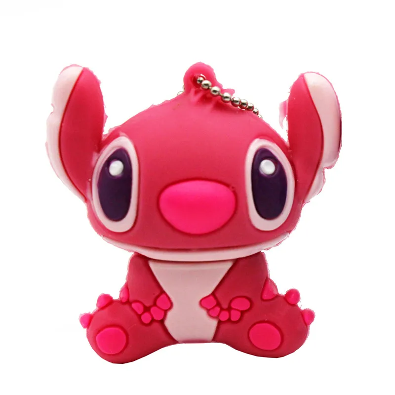 Jaster lovely Cartoon Lilo& Stitch USB флеш-накопители 64 ГБ 32 ГБ 16 ГБ 8 ГБ 4 ГБ флеш-накопитель карта памяти флешки в подарок - Цвет: 02