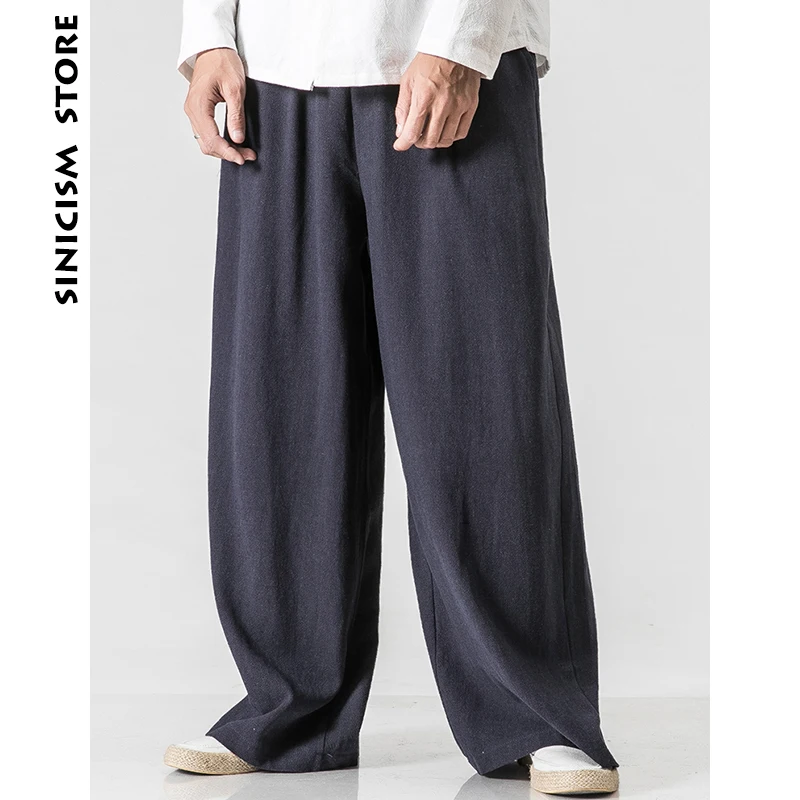 

MrGoldenBowl Store Mens Straight Pants Men Streetwear Solid Black Harem Pants Male Harajuku High Quality Trousers Plus Size 2020