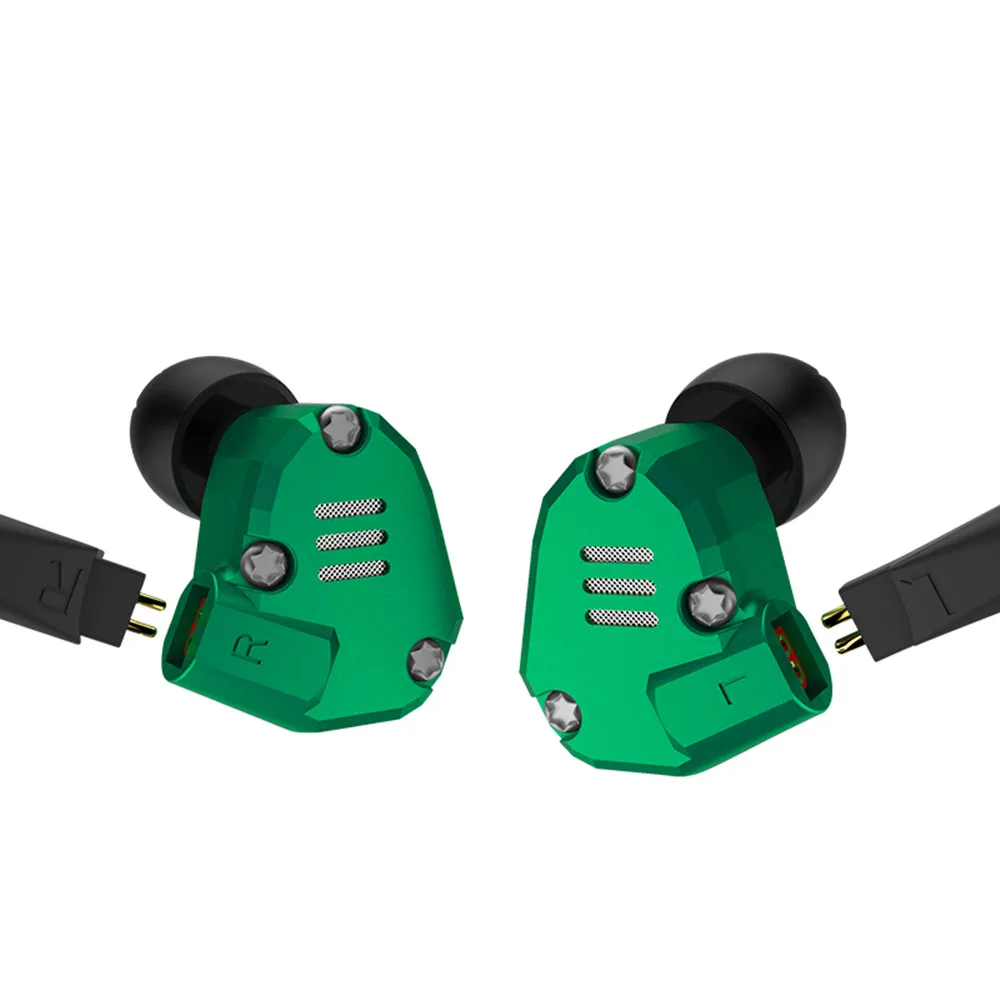 Новинка 100% гибридные наушники вкладыши KZ ZS6 2DD + 2BA 3 5 мм Hi Fi для DJ монитора
