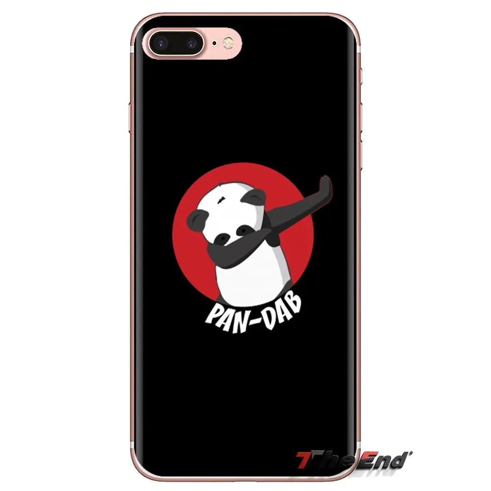 For LG Spirit Motorola Moto X4 E4 E5 G5 G5S G6 Z Z2 Z3 G2 G3 C Play Plus Mini Silicone Phone Case Covers Panda EM DAB Dance Star |
