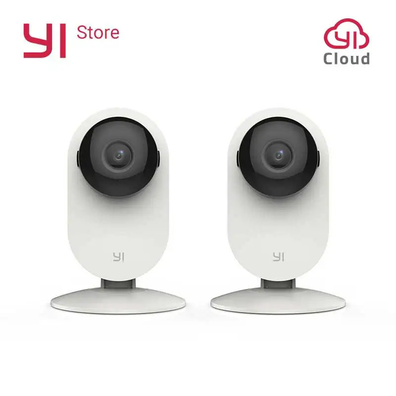Домашняя камера YI Home Camera 720 p | 111° широкоугольный объектив 2 шт Двухсторонняя