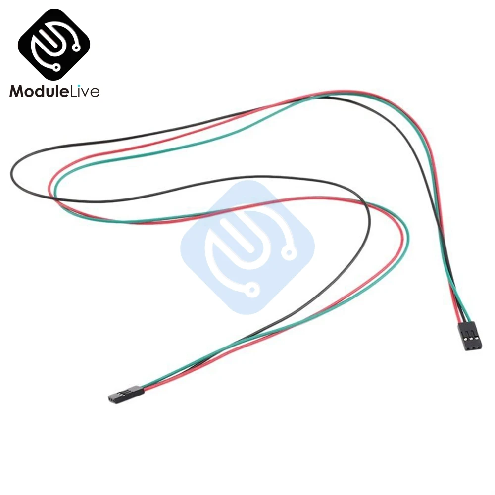 5PCS 0.7M 70cm 3Pin Cable Set Female to Jumper Wire For Arduino 3D Printer Reprap | Инструменты