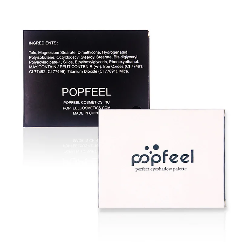 Палитра теней Popfeel с высоким пигментом матовые тени для век макияж мерцающие