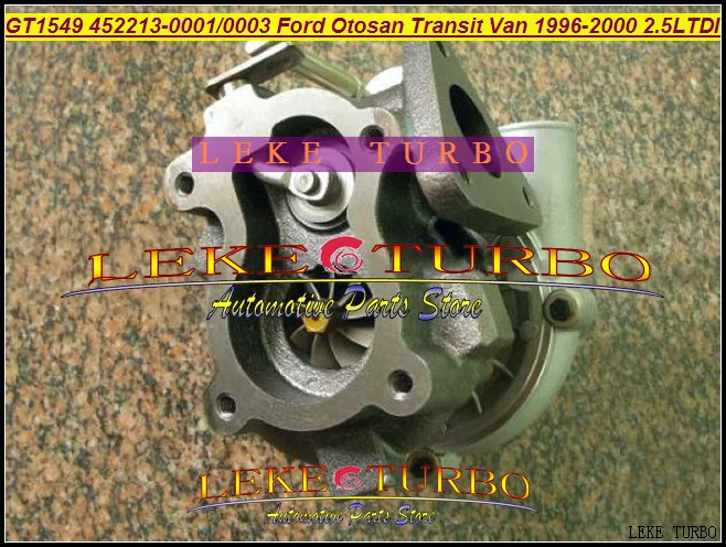 GT1549 452213-0001 452213-0002 452213-0003 452213 Y4T6K682AA Турбокомпрессор Для Ford Transit van 1996-2000 Otosan YORK 2.5L |