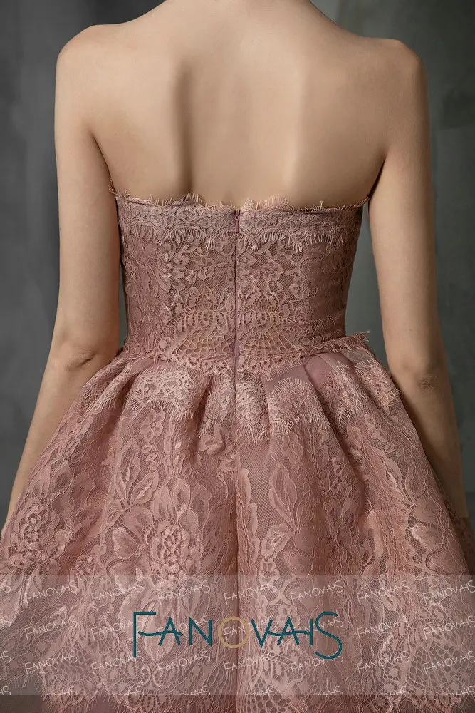 Strapless Dusty Pink Eening Dresses for Women 2020 Long Elegant Formal Dress Party Prom robe soiree | Свадьбы и торжества