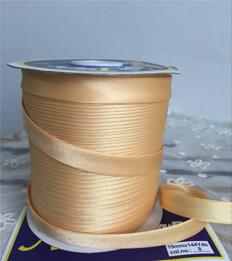 Col No.8 Новые Теплые цвета 5/"(15 мм) X25Yards/карта атласная косая лента, AW бренд ручной работы для пошив одежды «сделай сам» и обрезки - Цвет: Col No.8