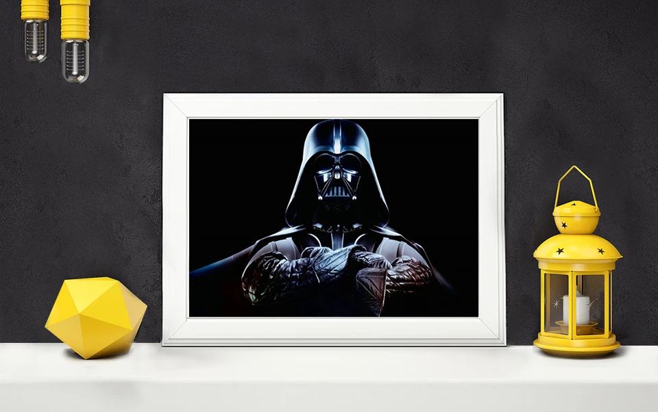 5D DIY Алмазная картина Дарт Вейдер Звездные войны вышивка крестиком Алмазная мозаика картина стразами домашний декор