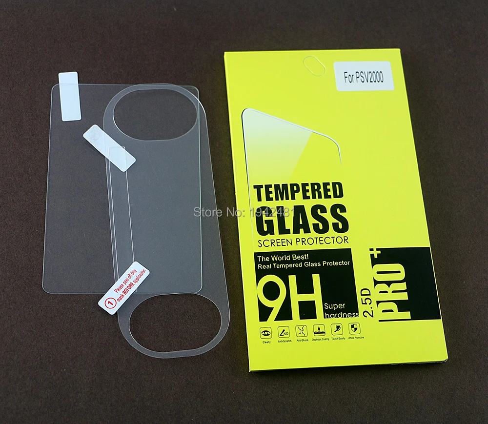 Защитная пленка для экрана 3 компл./лот 9H + задней крышки PSV 2000 PS VITA ITA OCGAME|protector film|film