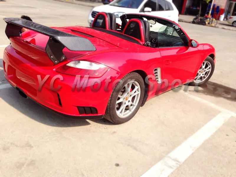 Автомобильные аксессуары полностью из углеродного волокна стиль TA спойлер для