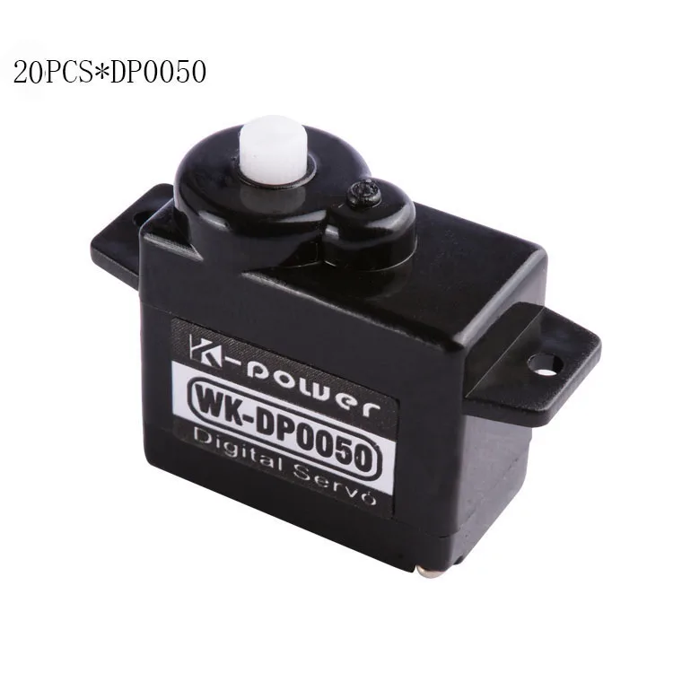 

20PCS K-power DP0050 Digital 5g Micro Servo Plastic Gear Servo for RC Robot Toy