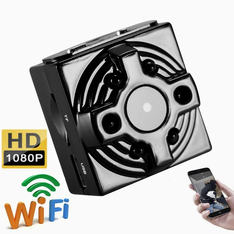 Беспроводная мини камера с Wi Fi 1080P датчиком движения|Компактные видеокамеры| |