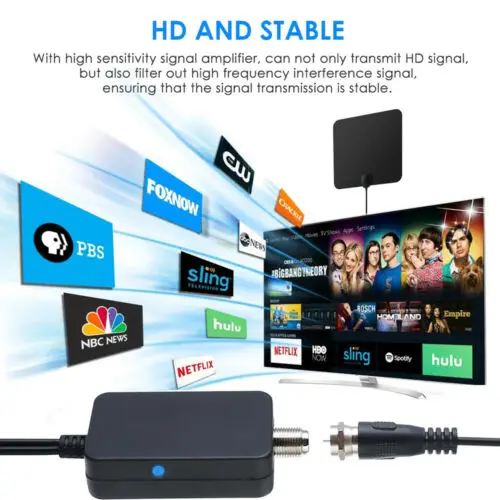 Для кабельного усилителя ТВ HD Антенна лиса цифровой 25 дБ усилитель сигнала