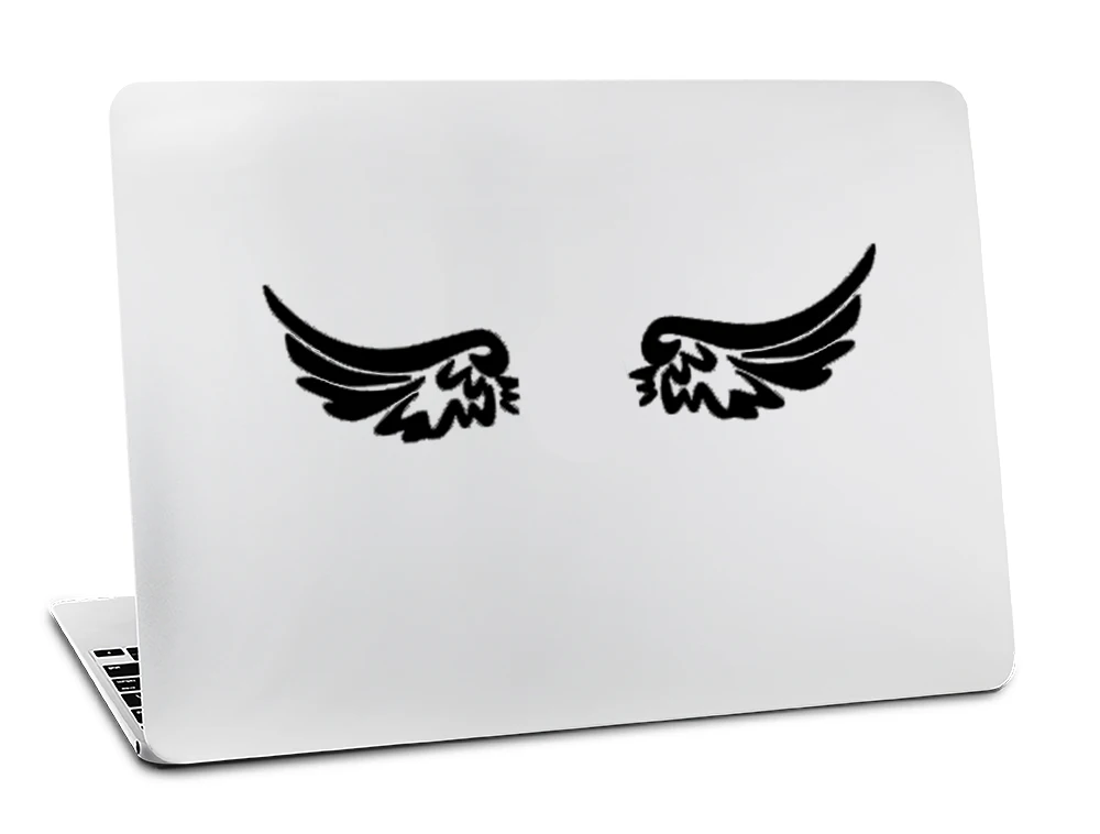 M5008 Крылья угол для логотипа для Apple Наклейка для Macbook Skin Air 11 13 Pro 13 15 retina компьютер ноутбук виниловая Adesivo наклейка - Цвет: M5008