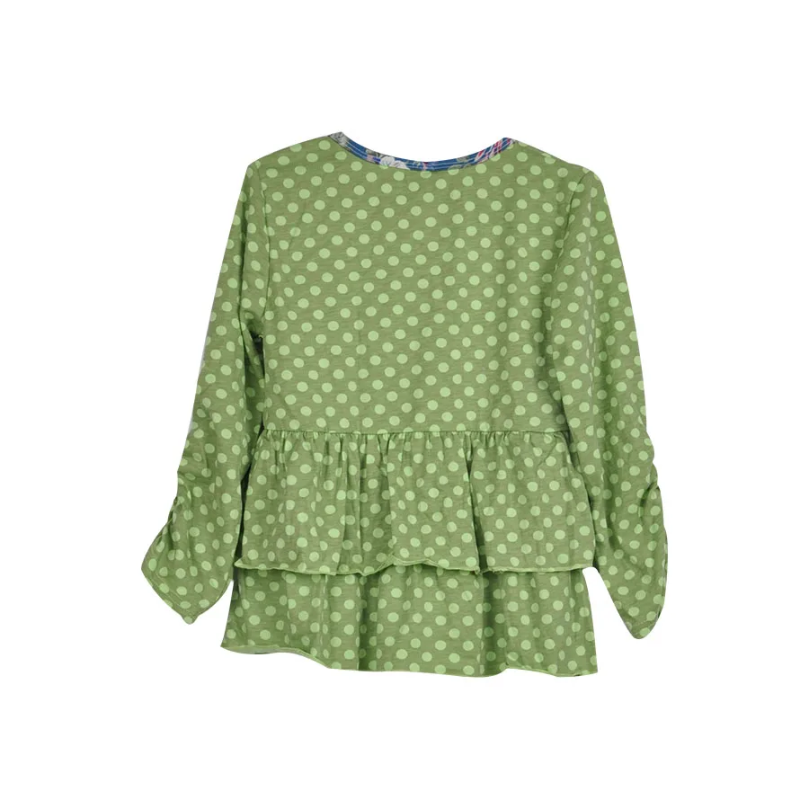 Весна-осень одежда для маленьких девочек зеленая детская рубашки мальчиков