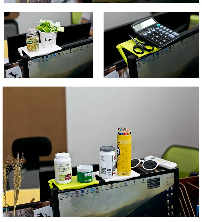 1 шт. компьютерный монитор стояк настольная стойка ABS тв дисплей полка для