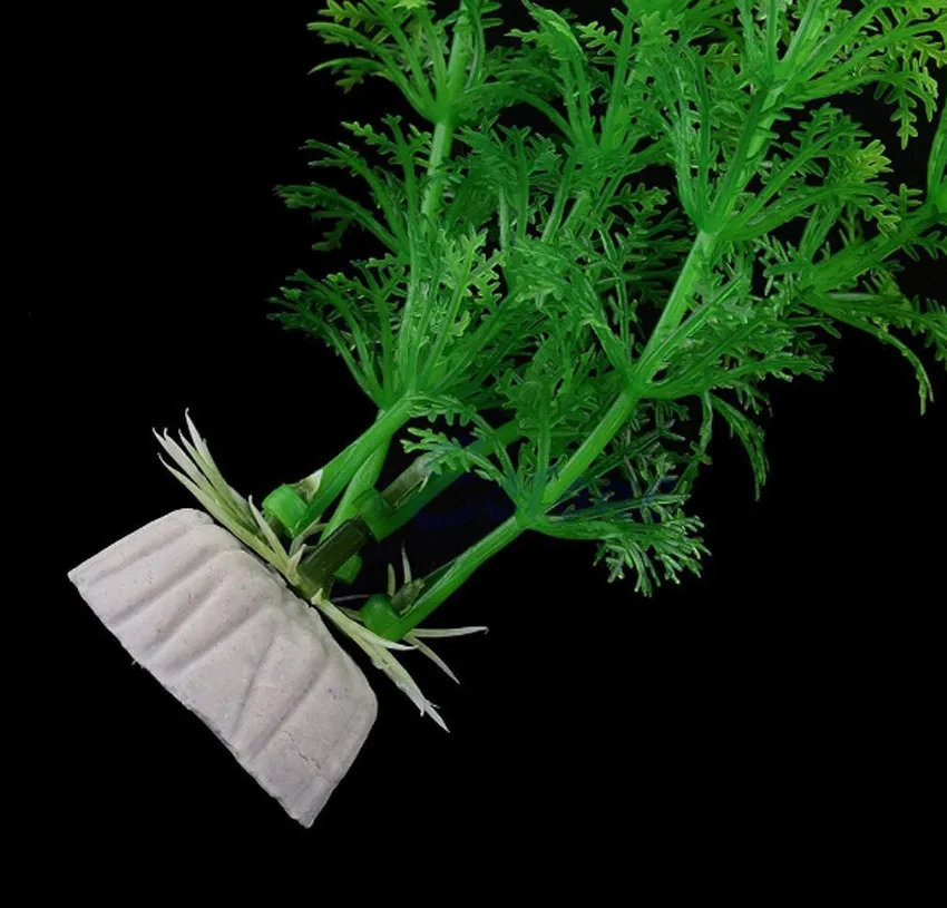 Подводная зеленая искусственная трава для аквариума украшение 30 см | Дом и сад