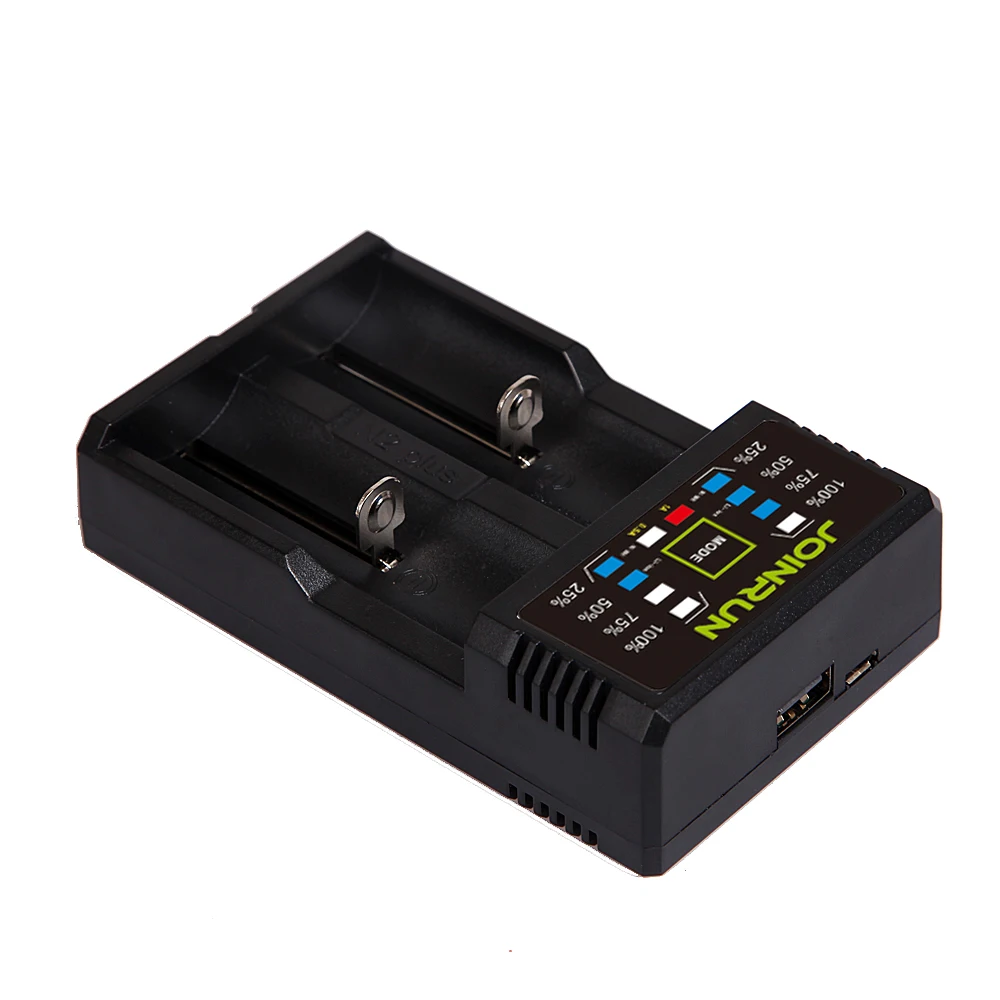 Оригинальное зарядное устройство Joinrun N2 Plus 18650 для батарей 26650 16340 RCR123 14500 LiFePO4 Ni MH Cd