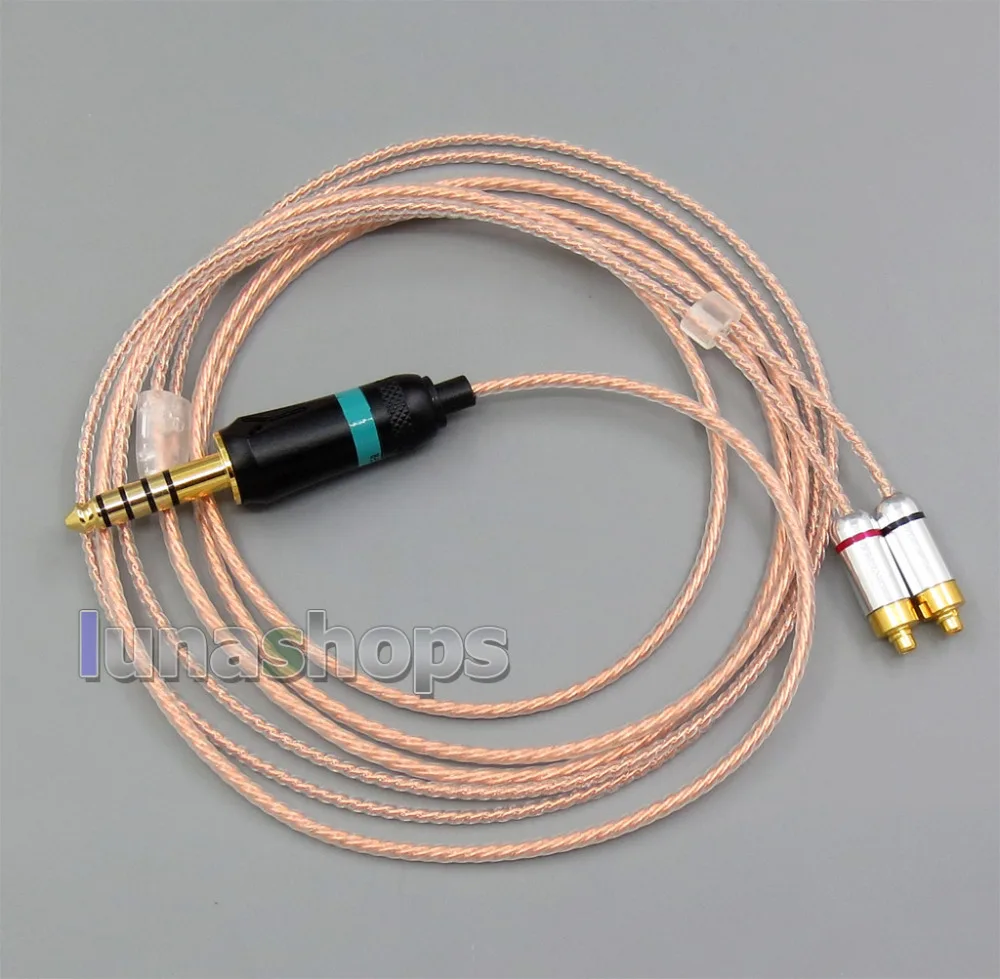 

4.4mm Earphone Silver 7N OCC Cable For DUNU DN-2002 2BA T5 2Dynamic Hybrid LN005662