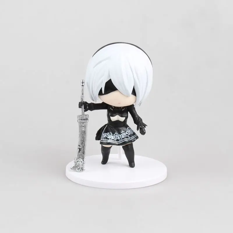 2018 Новинка 10 см Аниме игра NieR Automata YoRHa № 2 Тип B 2B коллекционеры Фигурки игрушки kawaii