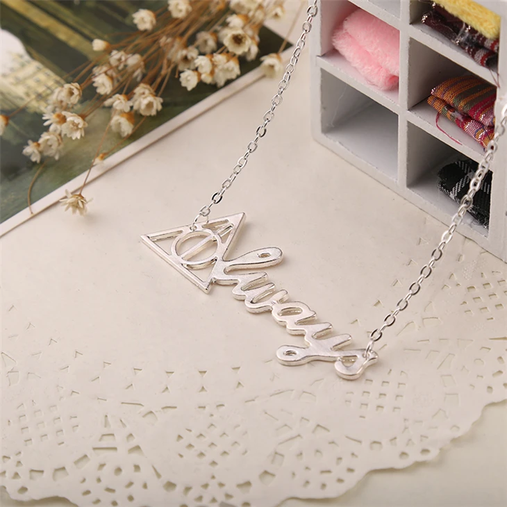 

Always Necklace Best Friend Forever Silver Color Letter Pendant Fashion New Hot Movie Jewelry Men Women Lover Couple Wholesale